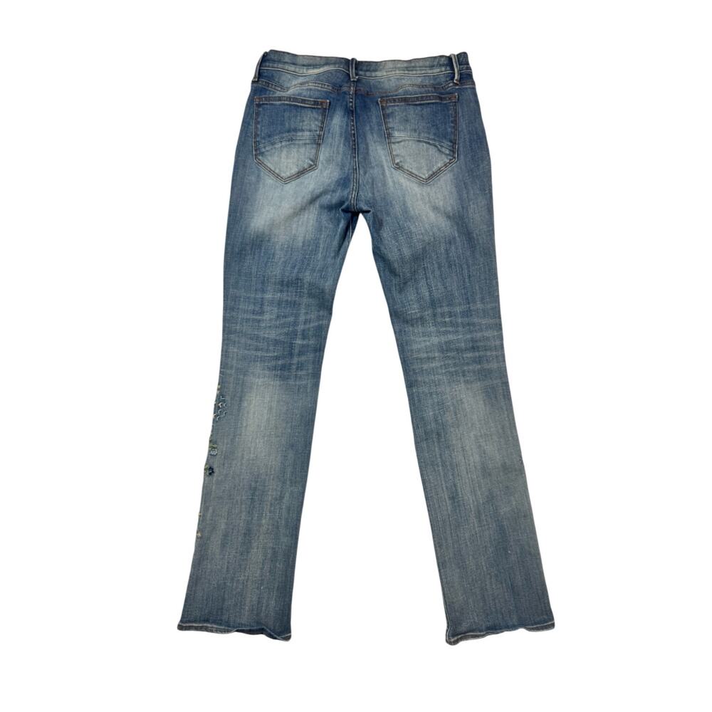 Driftwood Kelly Blueberry Blossom Jeans Women's 29 Floral Cottagecore Boho - Picture 3 of 16